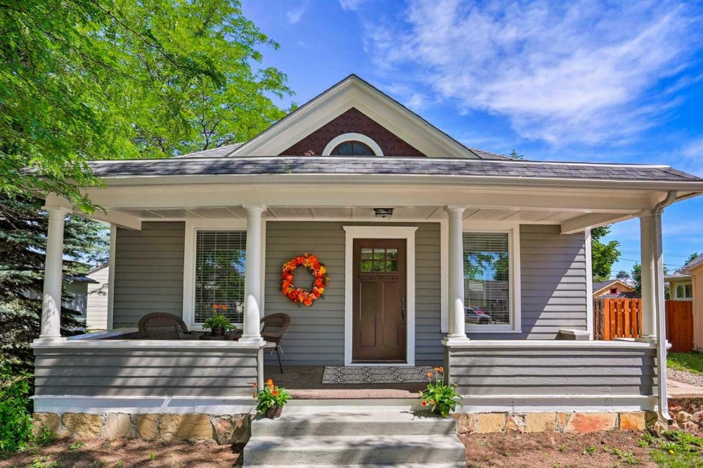 Contemporary Sheridan Home with Porch - Walk Downtown Main image