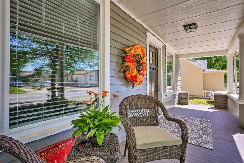 Contemporary Sheridan Home with Porch - Walk Downtown image 30